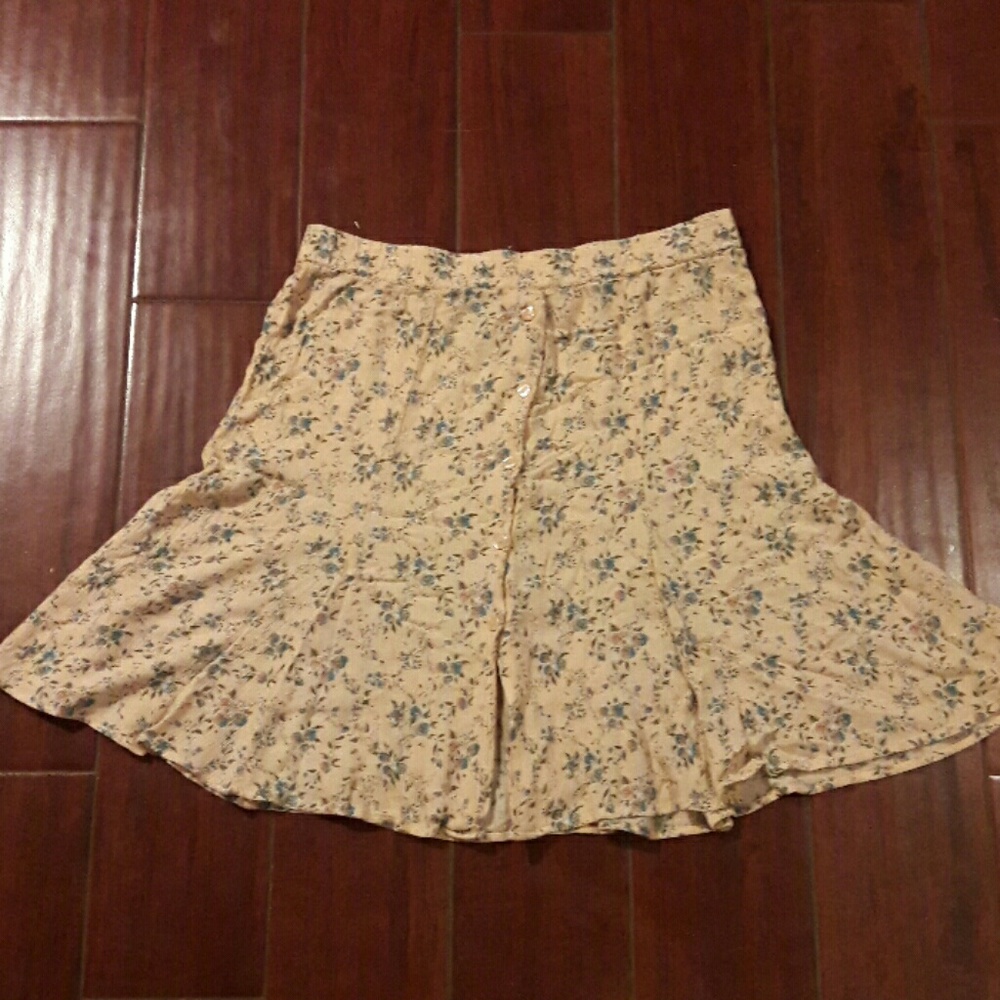 Floral skirt